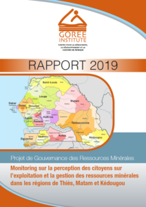 Monitoring sur la perception des citoyens sur l’exploitation et la gestion des ressources minérales dans les régions de Thiès, Matam et Kédougou