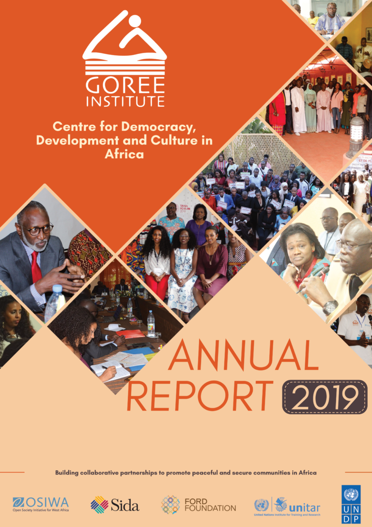 Rapport Annuel 2019 - Gorée Institute ENG_1