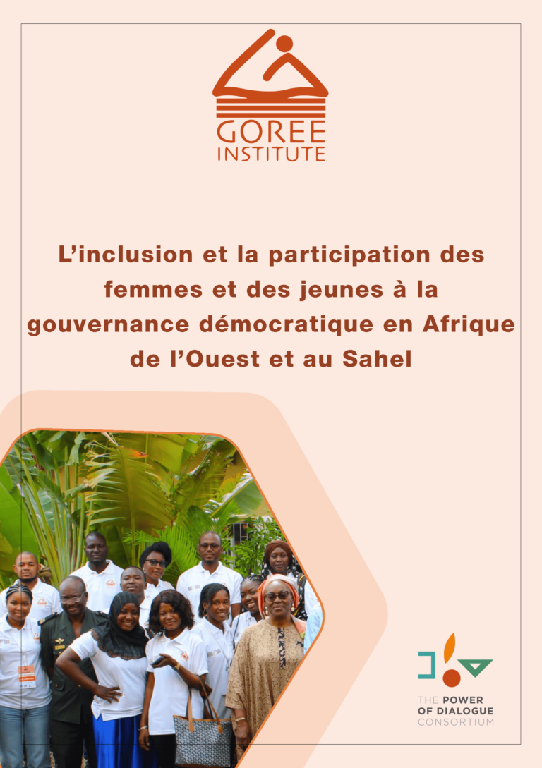 L’inclusion et la participation des femmes et des jeunes à la gouvernance démocratique en Afrique de l’Ouest et au Sahel page
