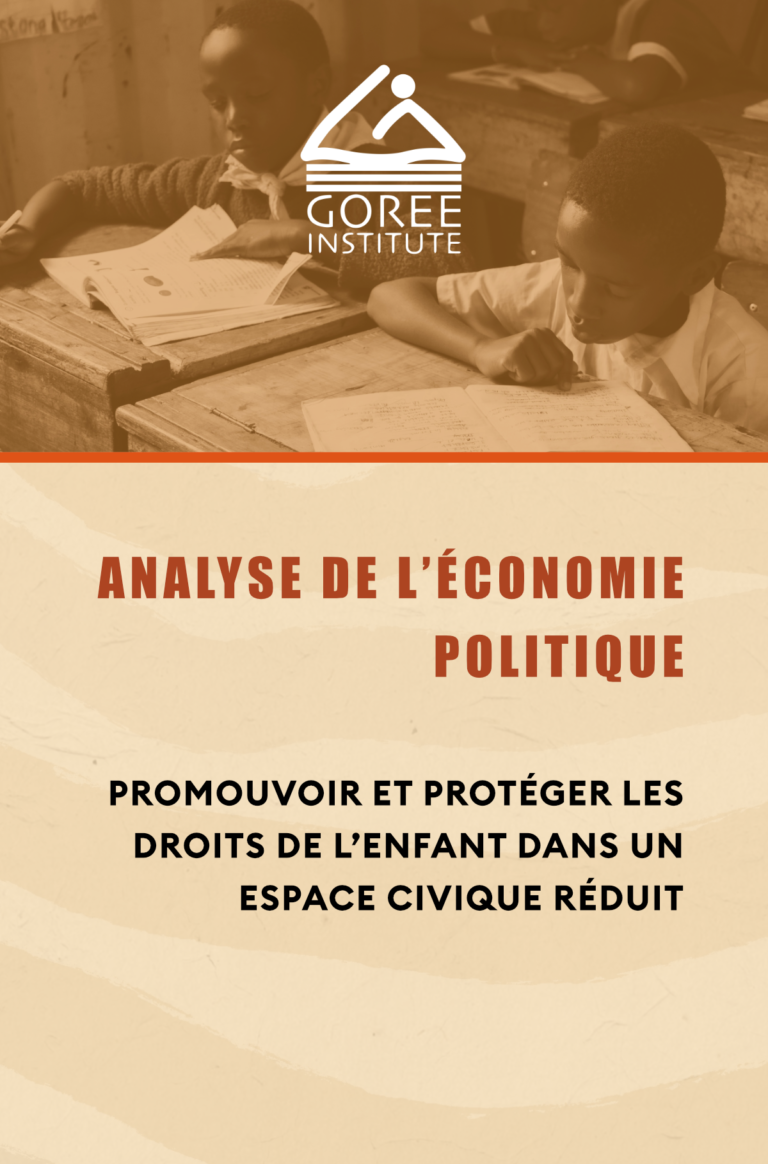 Rapport d’analyse de l’économie politique pour promouvoir et protéger les droits de l’enfant dans un espace réduit