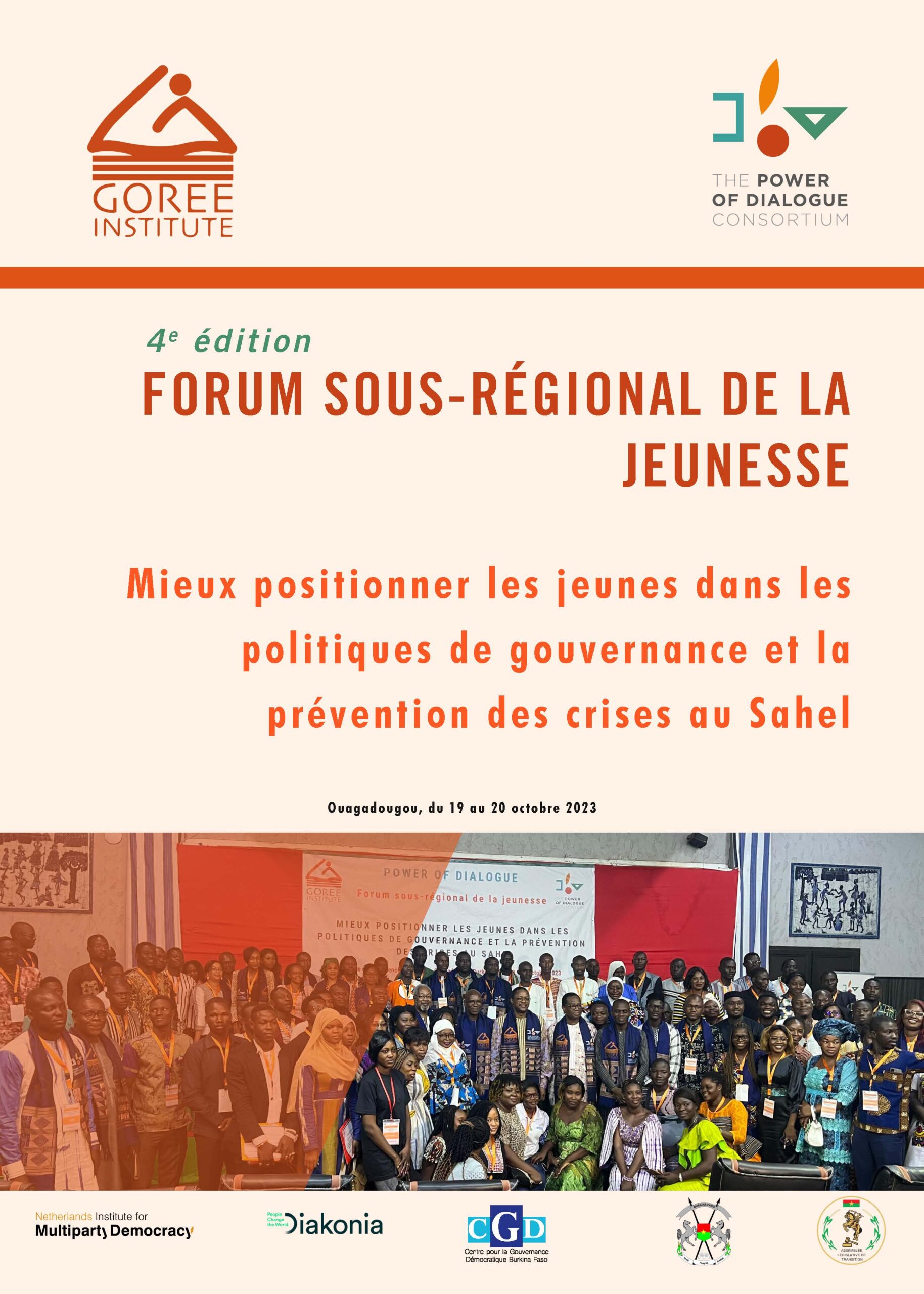 Forum Sous regional de la jeunesse de Ouagadougou 1 scaled