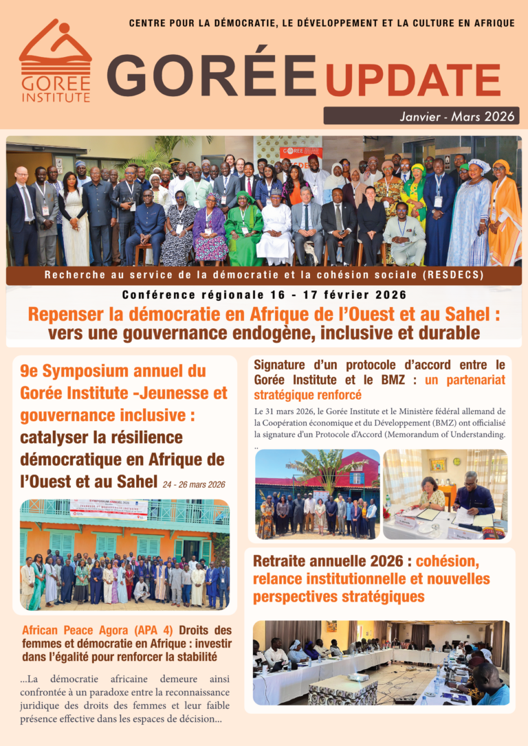 Goree Update AVRIL 2026