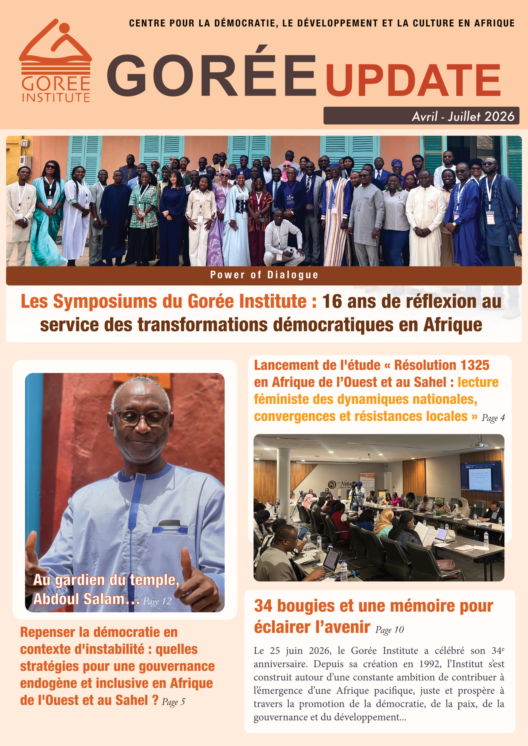 Gorée Update | Avril - Juillet 2026 1 Goree Update Juillet 2026 scaled