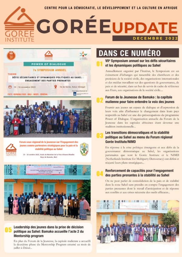 Gorée Update | Décembre 2022