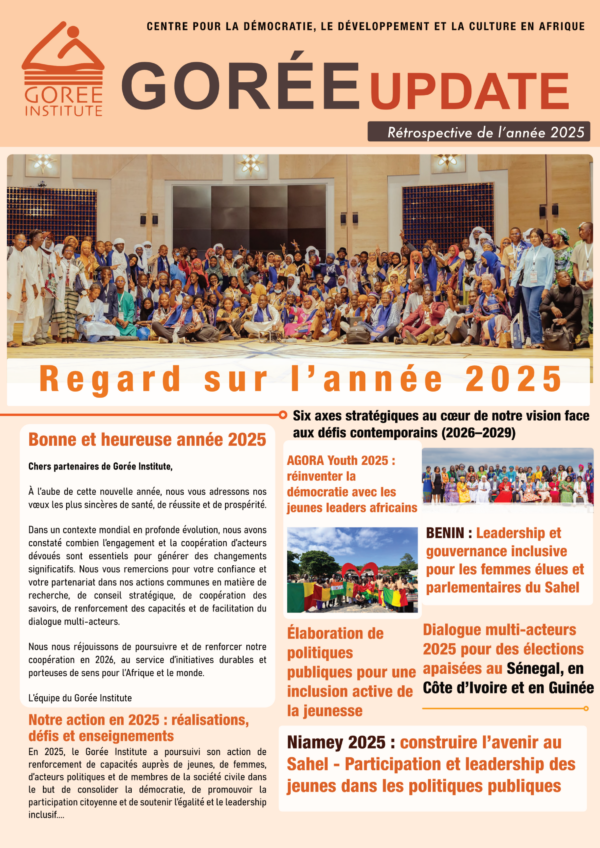 Gorée Update | Décembre 2025 | Rétrospective de l'année