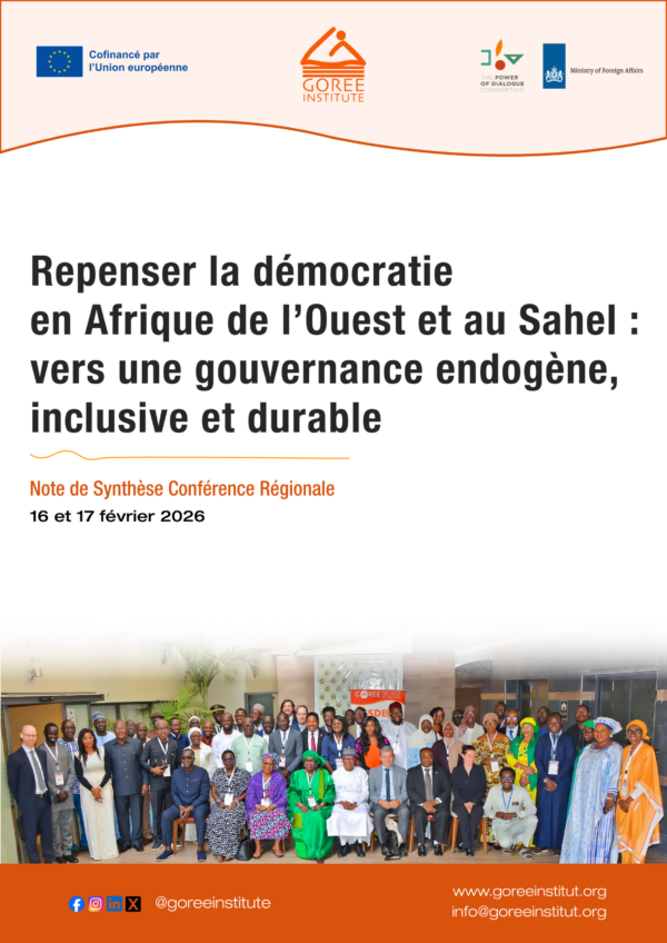 Repenser la démocratie  en Afrique de l’Ouest et au Sahel : vers une gouvernance endogène, inclusive et durable